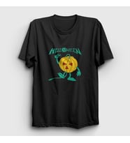 Presmono Unisex Siyah Pumpkin Helloween T-Shirt 149430tt
