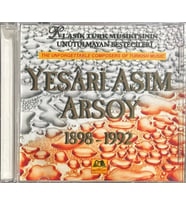 (Müzik CD sidir - Plak Değildir) CD Yesari Asım Arsoy 1898-1992 CD