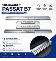 Volkswagen Passat B7 Krom Kapı Eşiği 2011-2014 Arası P.Çelik