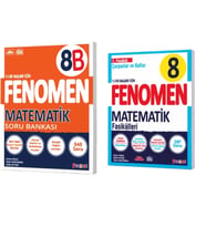 FENOMEN YAYINLARI 8. SINIF Matematik B Soru Bankası ve Matematik 1. Fasikül (Çarpanlar ve Katlar)(2