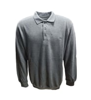 Rey Polo R02704 Erkek Basic Büyük Beden Selanik Sweatshirt - Rey Polo - Siyah (Antrasit)