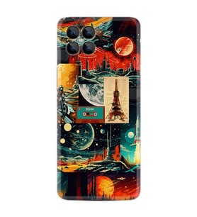 X600 Kılıf Hayat Serisi Desenli Retro Patchwork-Product Code 2003