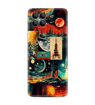 X600 Kılıf Hayat Serisi Desenli Retro Patchwork-Product Code 2003