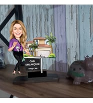 kişiye özel anneler günü hediyesi EMALKCI (türbanlı modelde olabılır)