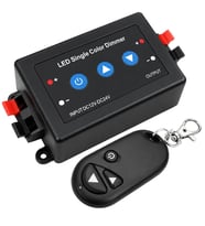 Powermaster PM-37847 Tek Renk Şerit LED Dimmer Kablosuz RF Uzaktan Kumandalı Kontrol Cihazı