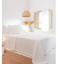 Koza Home Freya Müslin %100 Pamuk Krem Pike Çift Kişilik 230x245 7502A
