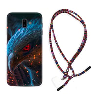 Samsung J6 Plus J7 Prime J7 Pro M20 Kılıf Boyun Asklı Rasta Silikon Şahin 1756