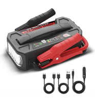 Lokithor J701HD 24V 4000Amp Li-Polimer Akıllı Akü Takviye + Powerbank + Led Lamba