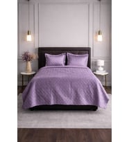 Örtüm Çift Kişilik Queen Kadife Yatak Örtüsü  240x260 cm  Yumuşak Dokulu & Şık Tasarım
