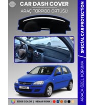 Opel CORSA C (2000-2006) Torpido Örtüsü Ön Göğüs Halı Torpido Koruma Birebir Uyum Kaymaz Özel Kesim