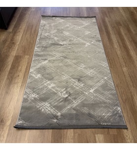 Hoom Rugs Cotton 1137 Gri Yıkanabilir Antibakteriyel Modern Halı