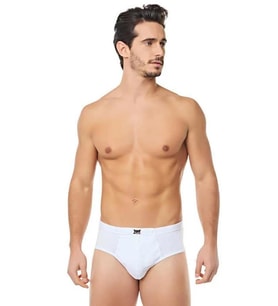 Tutku Erkek %100 Pamuklu Penye Slip Külot Beyaz 0109 - 6 Adet