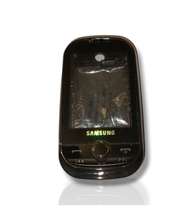 Samsung M5650 Kasa Samsung Galaxy M5650 Uyumlu Siyah Renk Orta Kasa Ön Arka Kapak Tuş Takımı