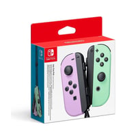 Nintendo Switch Pastel Mor - Yeşil Joy-Con Controller (Ithalatçı Garantili ) (Mor - Bej - Mint Yeşili)