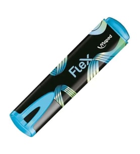 Maped Fluo Peps Black Flex Highlighter Mavi