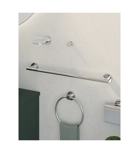 Uzun Havluluk, 51 cm - Krom