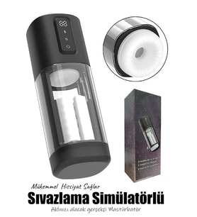 Do it Love - Tam otomatik 9 Titreşim, 6 Sıvazlama (İleri Geri), 2 Isıtma Modu - İtalyan Usulü Gerçek Deneyim Mastürbatör
