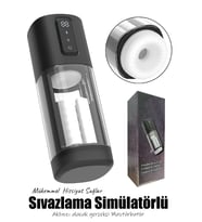 Do it Love - Tam otomatik 9 Titreşim, 6 Sıvazlama (İleri Geri), 2 Isıtma Modu - İtalyan Usulü Gerçek Deneyim Mastürbatör