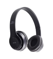 P47 Bluetooth 5.0 Kulak Üstü Kulaklık Siyah