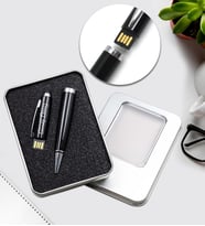 Kişiye Özel Siyah 32 GB Usb Kalem
