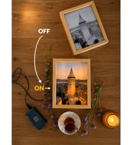 TABLOXY Hediyelik Dekoratif LED Masaüstü Tablo GALATA KULESİ backlit art ışıklı