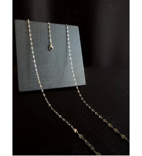 80cm Silver Lip (Dudak) Zincirli Çelik Bel Takısı Glorius Serisi