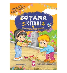 Güzel Ahlakı Öğreniyorum - Renklerle Güzel Dinim Boyama Kitabı 1
