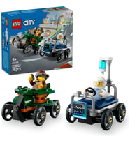 LEGO CİTY UÇAK, HASTANE YATAĞINA KARŞI YARIŞ SETİ 60459