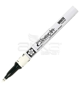 Sakura Pen Touch Calligrapher Kaligrafi Kalemi Fine White 1.8mm