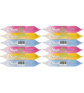 Sleepy Islak Havlu Cep Mendil 15 Yaprak (12 Li Set) Rose/Garden (4PK*3) 180 Yaprak