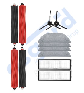ROBOROCK S8 MaxV Ultra Uyumlu  2 Ana Fırça 2 Yan Fırça 2 Filtre 4 Mop PKT-iasgf0000772