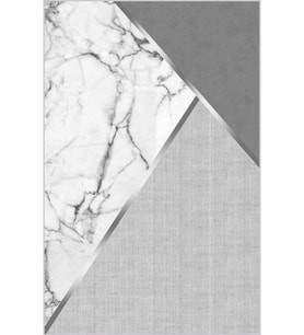 Eliana Home Baskılı, Yıkanabilir Kaymaz Taban Salon Halısı LNA0645 100x150 cm (Gri)