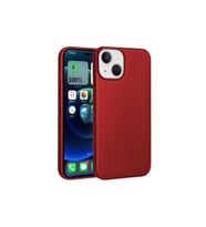 Apple iPhone 14 Uyumlu Kılıf Zore Premier Silikon Kapak (Kırmızı)