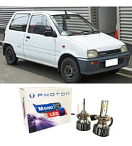 Daihatsu Cuore Led Xenon Uzun + Kısa Far Ampulü H4 Mono Yeni Seri Beyaz