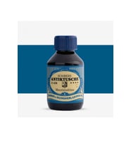 Rohrer & Klingner Antik Mürekkep 28-Modern sanatçılar için profesyonel 100ml 430-mauriziusblau (Çok Renkli)