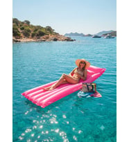 Deniz Yatağı Pembe Renkli 183x69 Cm