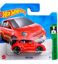 Tekli Arabalar HW GREEN SPEED 8/10 FIAT 500e 144/250