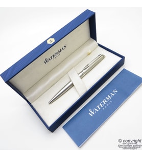 Waterman Hemisphere Mat Krom CT Tükenmez Kalem  İsme Özel Kalem  Hediye Kalem