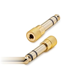 6.5 Mm To 3.5 Mm F Çevirici Enstruman Gitar Gold Hdx1264