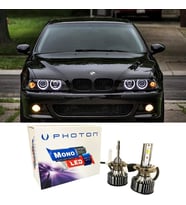 Bmw E39 Led Xenon Kısa Far Ampulü H7 Mono Yeni Seri Beyaz 1995-2000