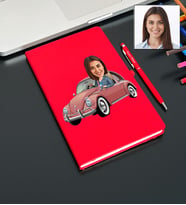 Kişiye Özel Vosvos Tasarımlı Karikatür Defter Ve Kalem Seti 60
