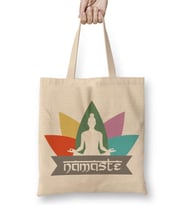 Namaste Yoga Bez Çanta Uzun Saplı