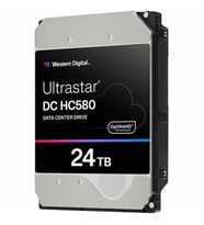 Wd Ultrastar HC580 0F62796 WUH722424ALE6L4 3.5 24 TB 7200 RPM 512 MB SATA HDD