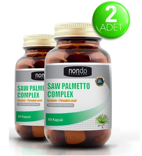 Nondo SAW PALMETTO COMPLEX 60 Kapsül 2 Adet