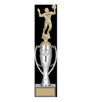 ODAK KUPA - Figürlü Kupalar - Voleybol Erkek Figürlü Kupalar FG-025 B - 38 cm