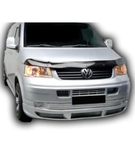 Vw Transporter T5 ABT Ön Ek Karlık Abs Plastik Mat Siyah Makyajsız Kasa 2004-2010 karlık+bodykit+ek