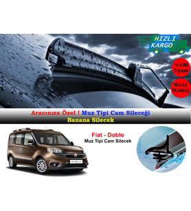 Fiat Doblo Muz Silecek Takımı 2010-
