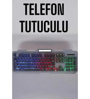 Q Klavye Rgb Işıklı Klavye Ve Mouse Seti Kablolu Mouse Hediyeliş