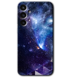Galaxy S23 FE Kılıf HD Desen Baskılı Arka Kapak - Galaksi