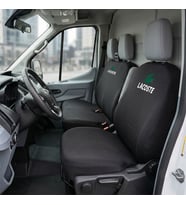 Ford Transit Siyah Penye Oto Koltuk Kılıfı - L Baskılı